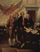 John Trumbull The Declaration of Independence, July 4, 1776 France oil painting artist